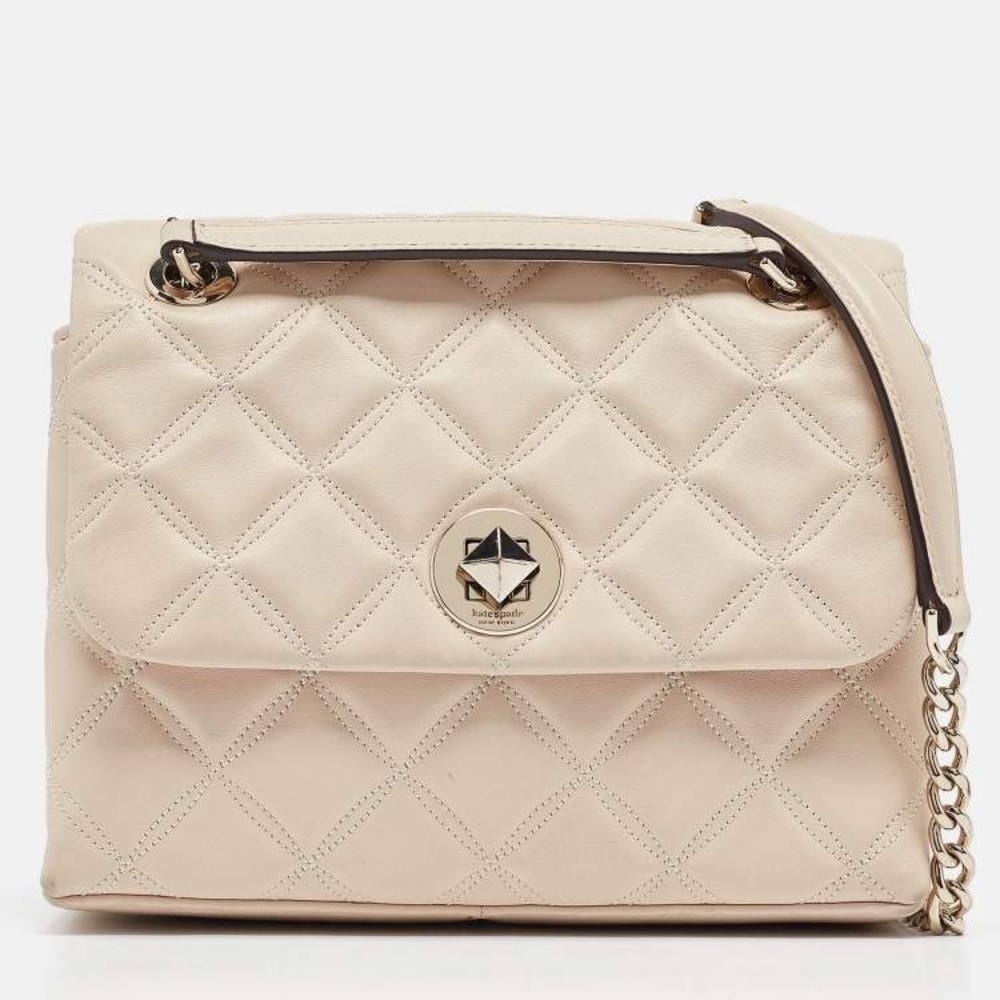 Kate Spade Natalia Cross Body Bag - Beige